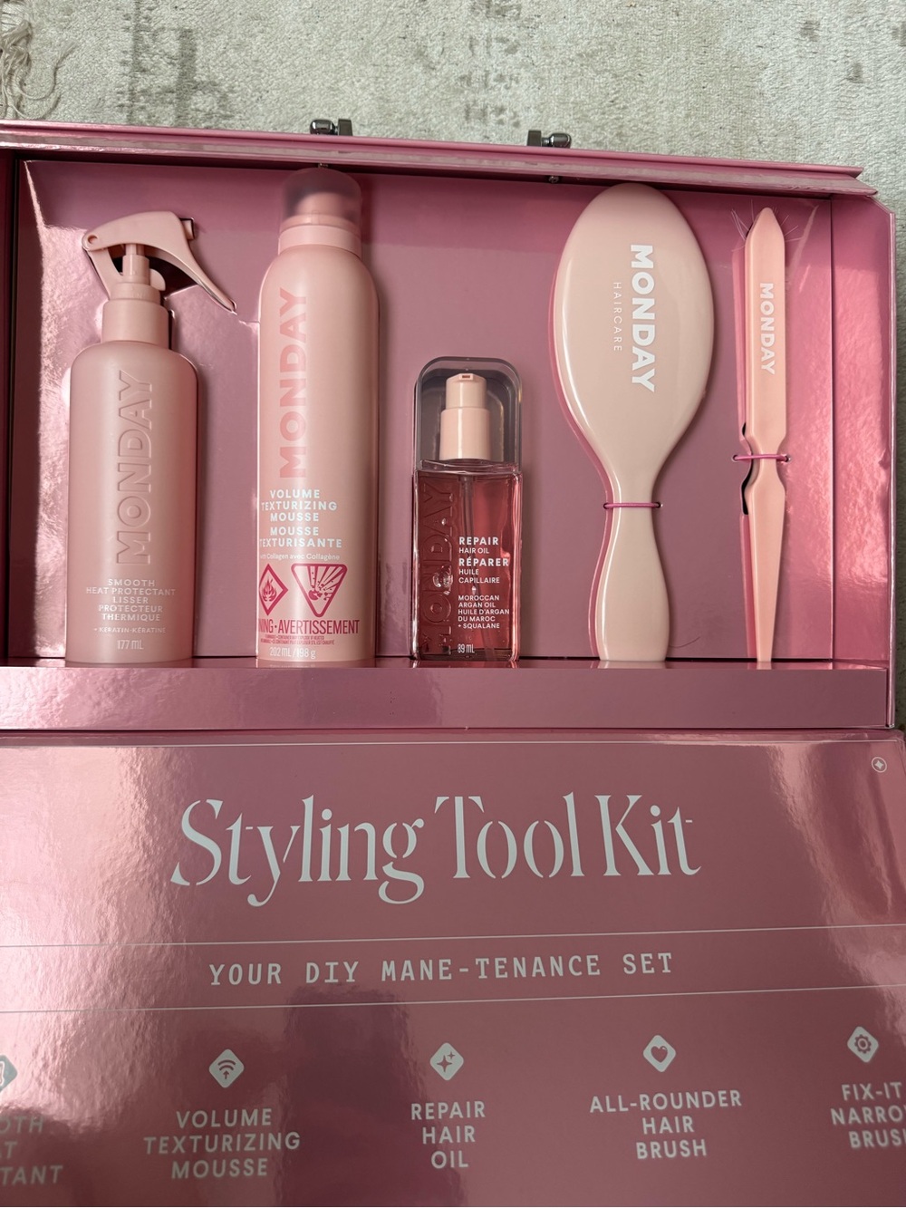 Monday Haircare Styling Tool Kit
